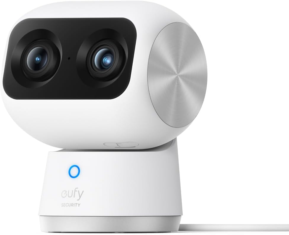 eufy Indoor Cam S350 mit zwei Objektiven