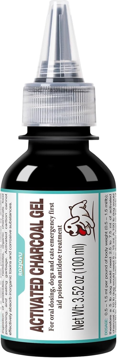 100 ml Aktivkohle-Gel für Hunde
