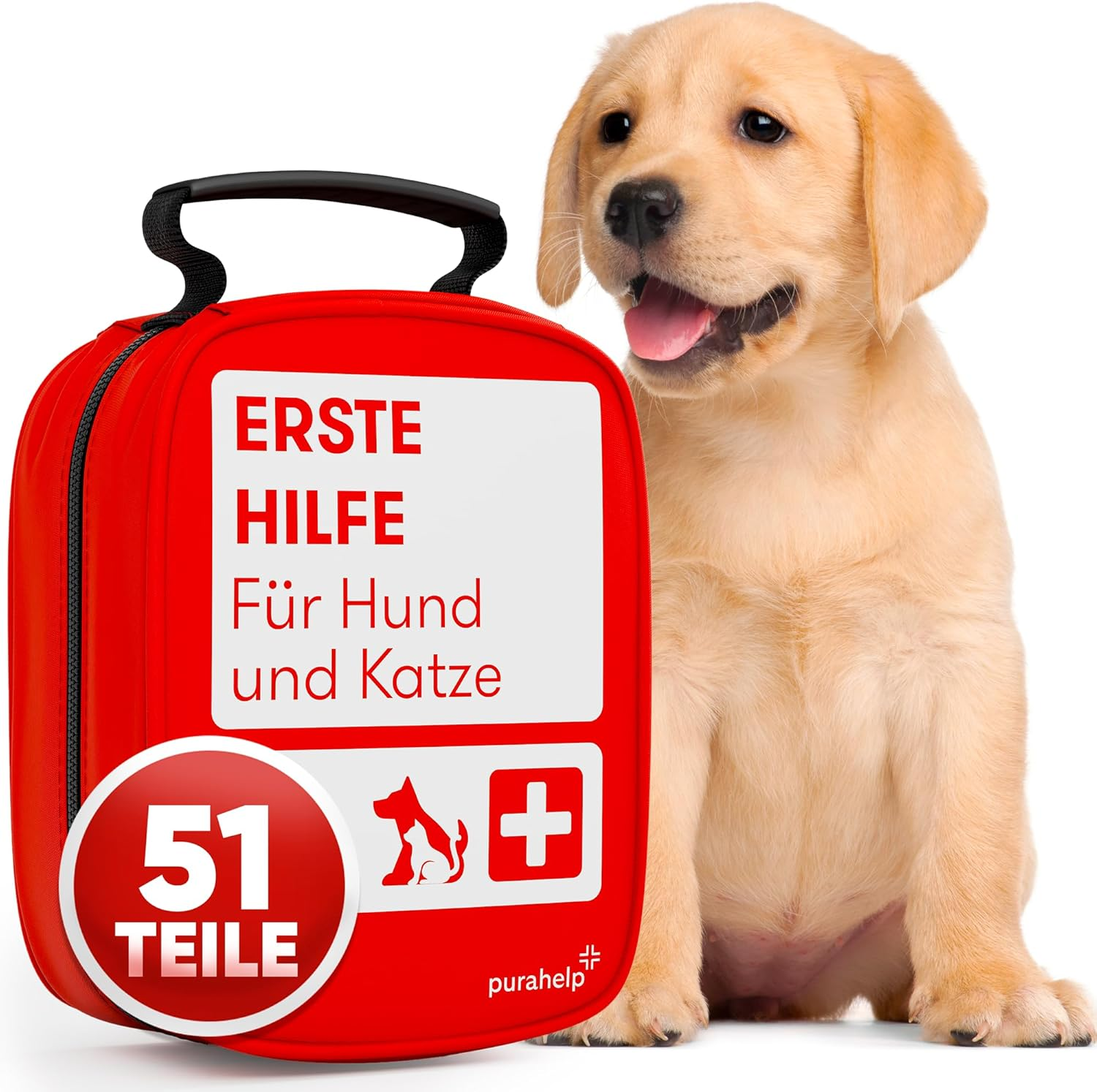 PURAHELP Erste-Hilfe-Set für Hund und Katze