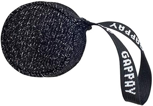 Schwarzer Gappay Segeltuchball mit Griffschlaufe