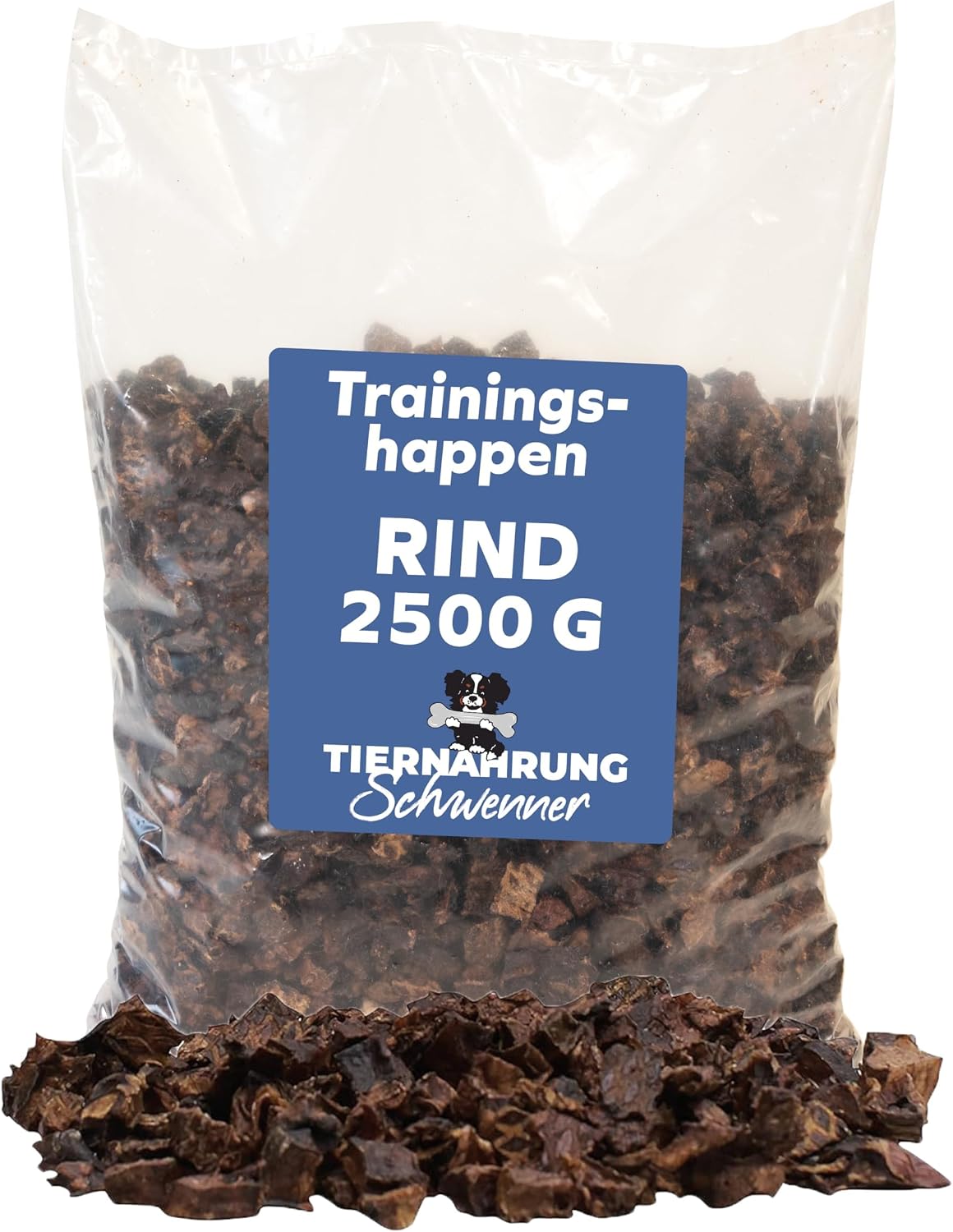 Großpackung getrocknete Trainingshappen aus Rind